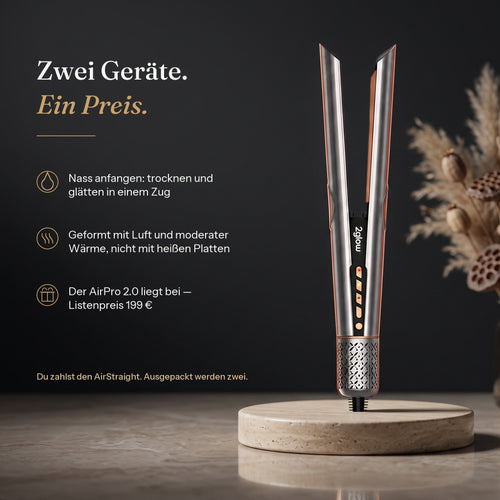 Zwei Geräte, ein Preis — der AirPro 2.0 liegt bei