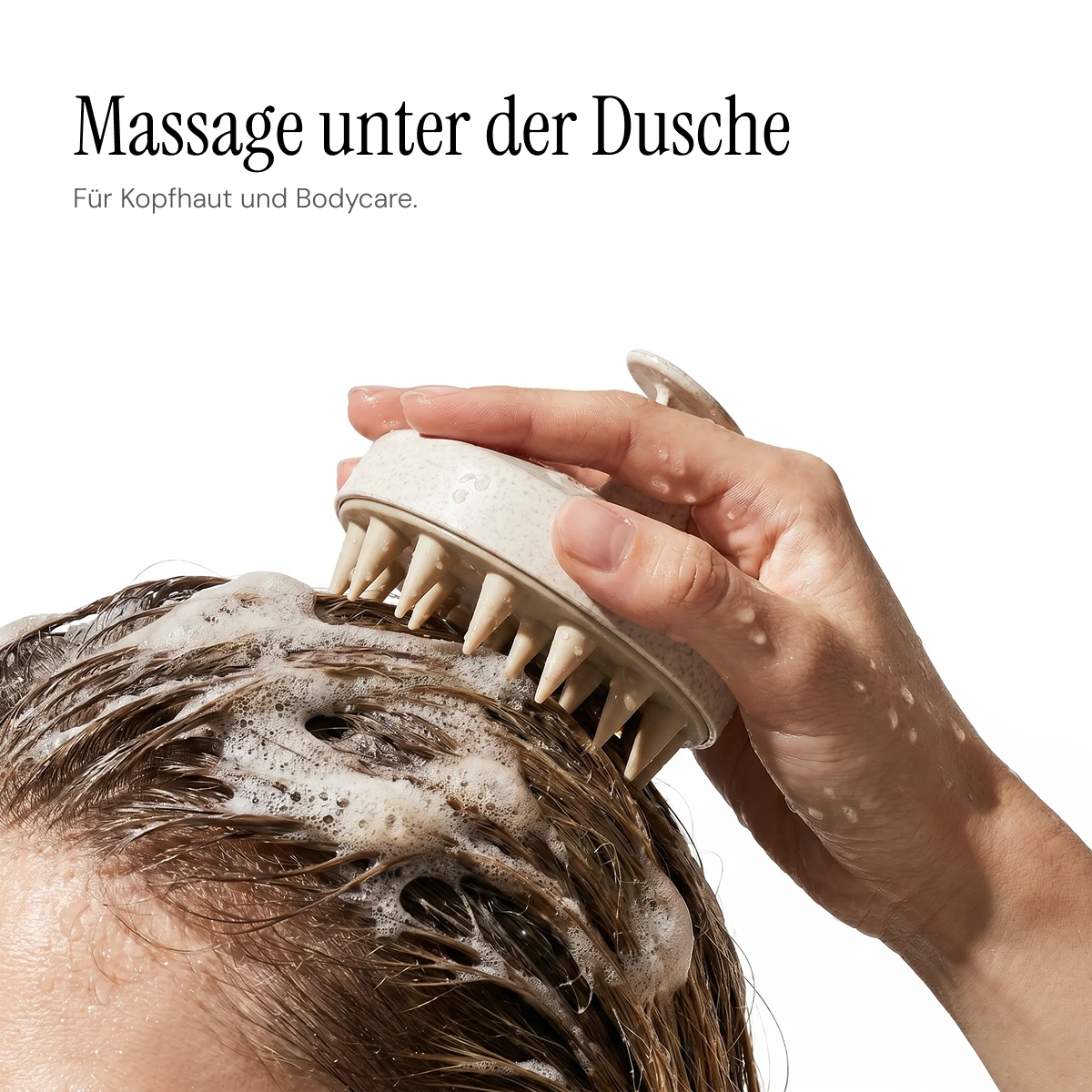 2glow™ Scalp & Body — Massagebürste
