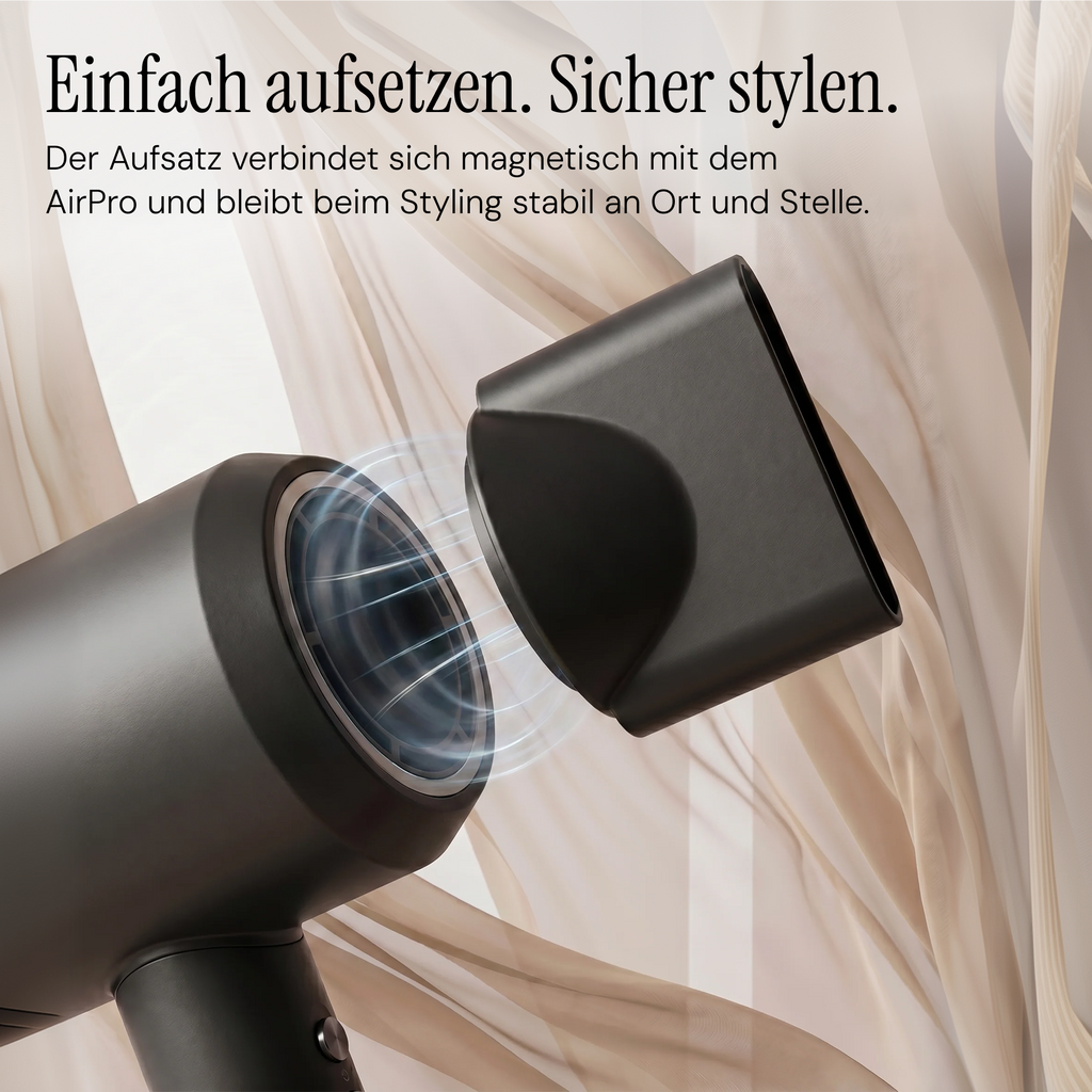 5 Styling-Aufsätze für den 2glow AirPro