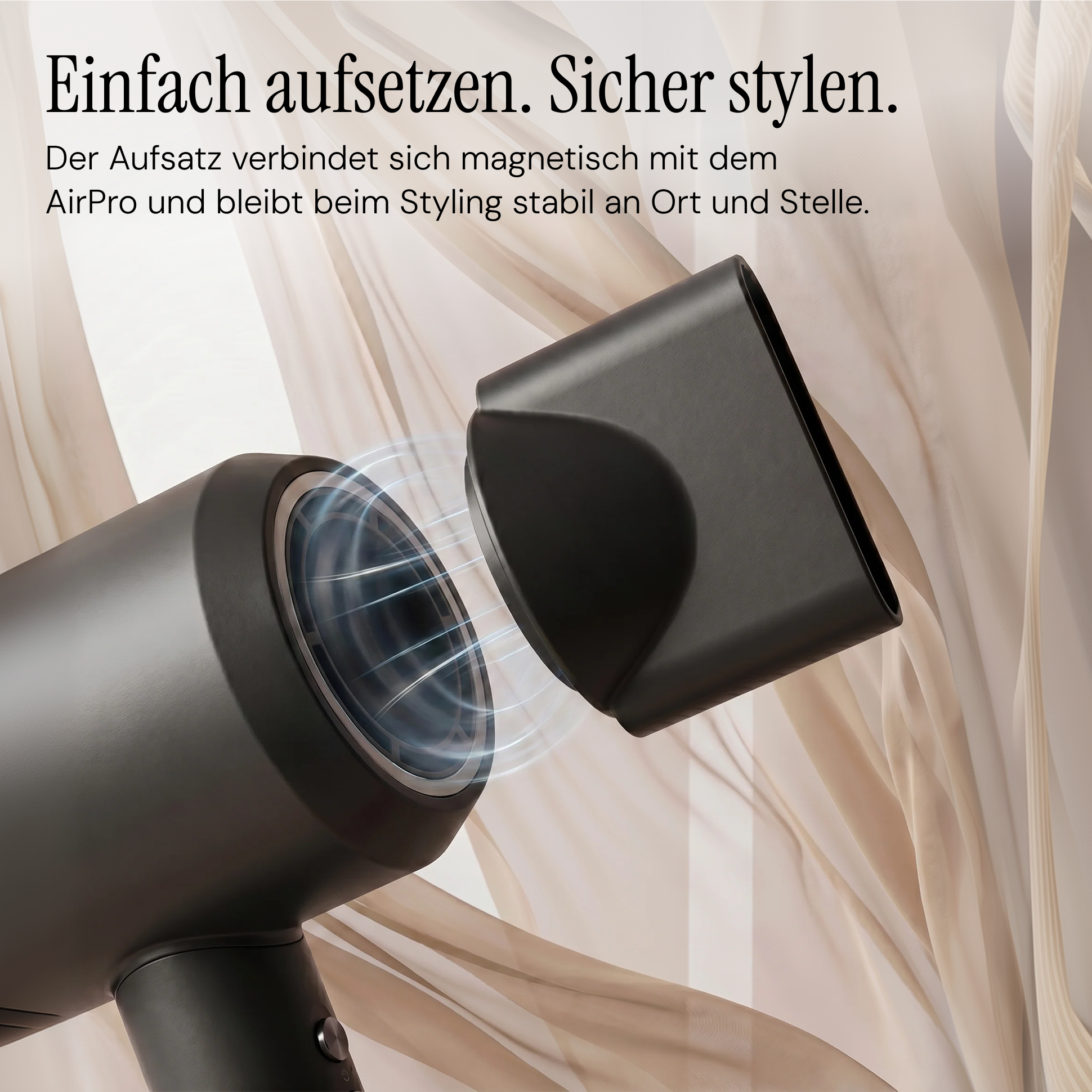 5 Styling-Aufsätze für den 2glow AirPro