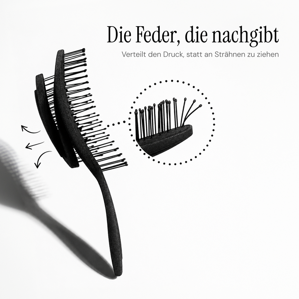 2glow™ AirBrush — Anti-Zieh- und Entwirrbürste